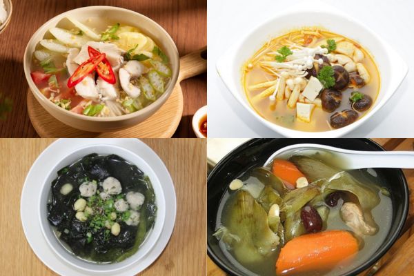 Những món canh giải rượu dễ nấu, nhanh ấm bụng