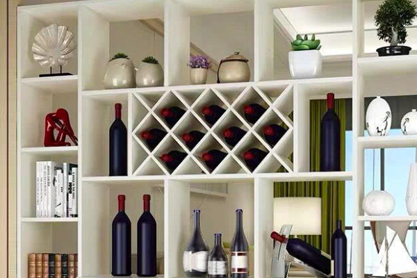 Tủ rươu ngăn phòng khách và phòng ngủ