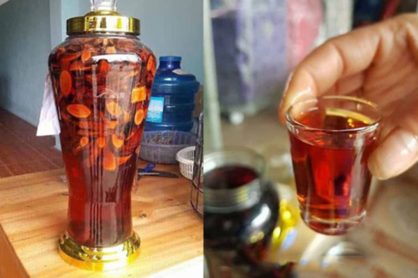 mú từn ngâm rượu