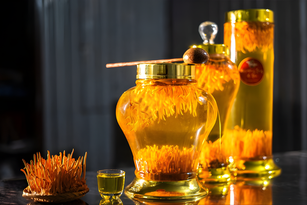 Bình thủy tinh ngâm rượu đẹp