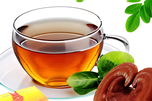 Trà được làm từ nấm linh chi