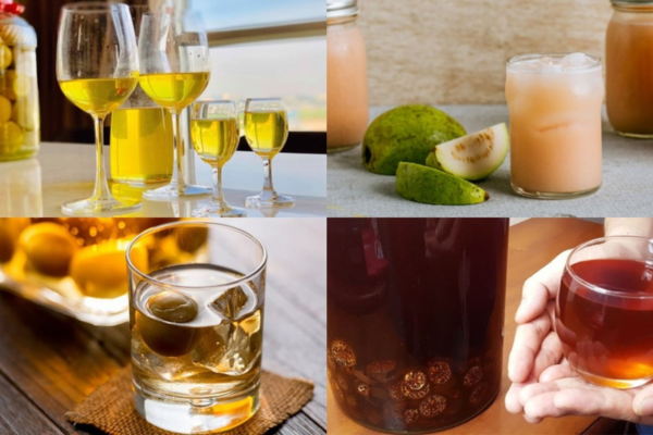 các loại quả ngâm rượu tốt cho sức khỏe