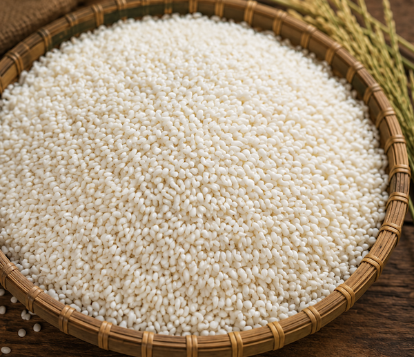 Chọn và làm sạch gạo nếp